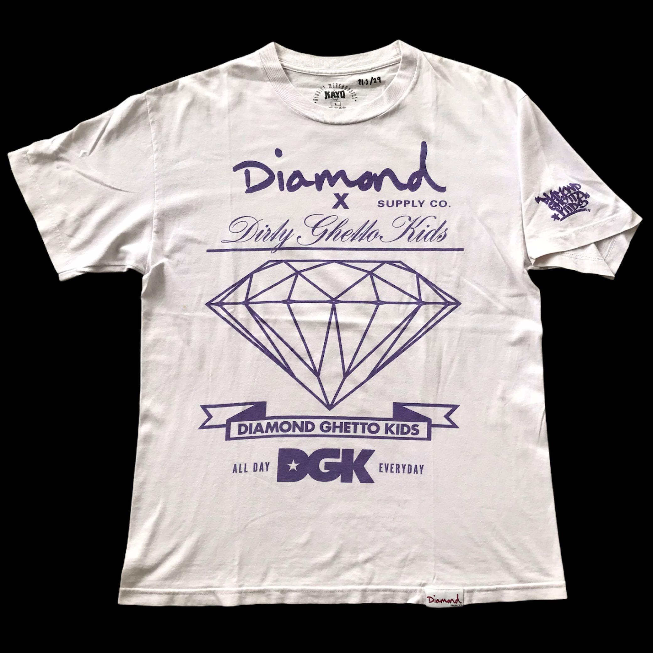 L] DGK X DIAMOND SUPPLY CO SKATEBOARD, Men's Fashion, Tops & Sets