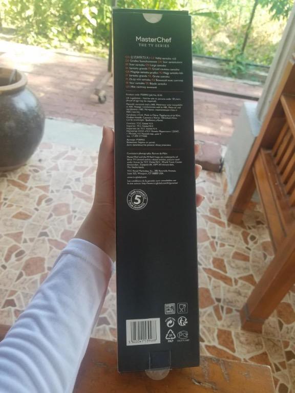 Large Santoku knife MasterChef THE TV SERIES knives, Furniture & Home Living, Kitchenware