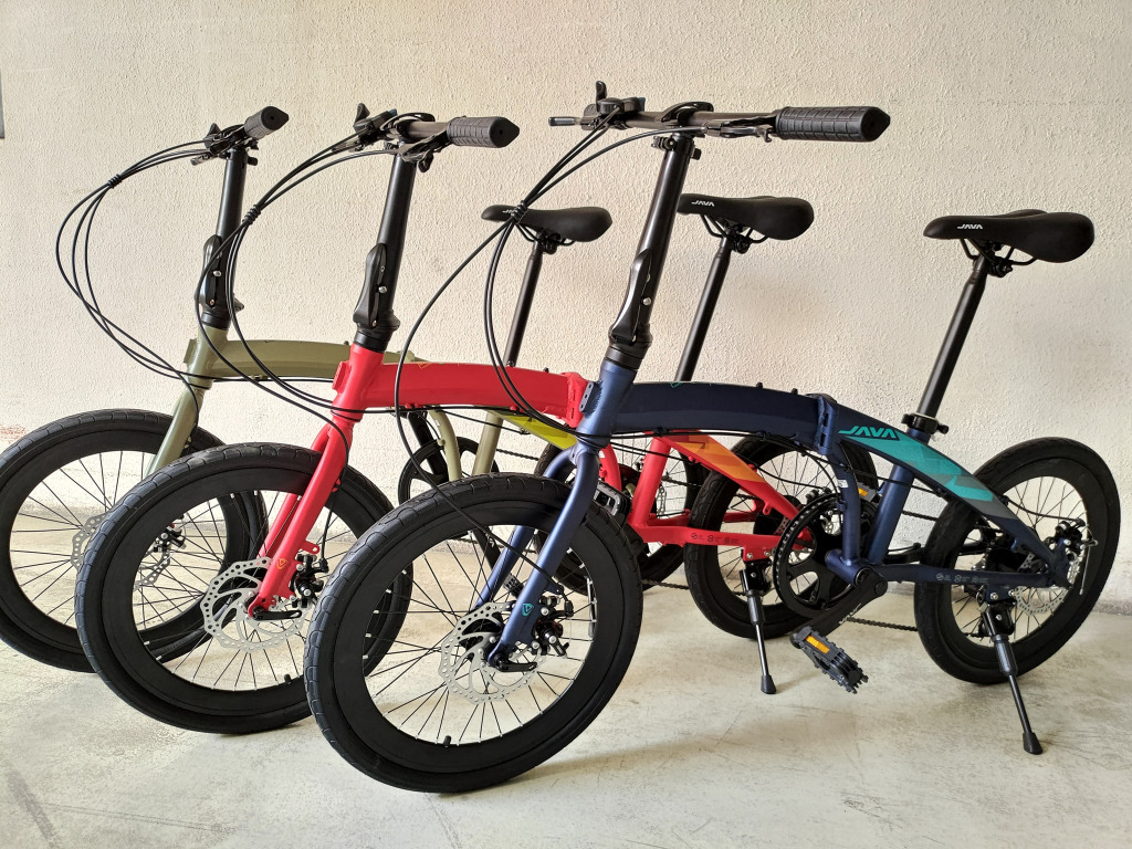 Java zelo store folding bike