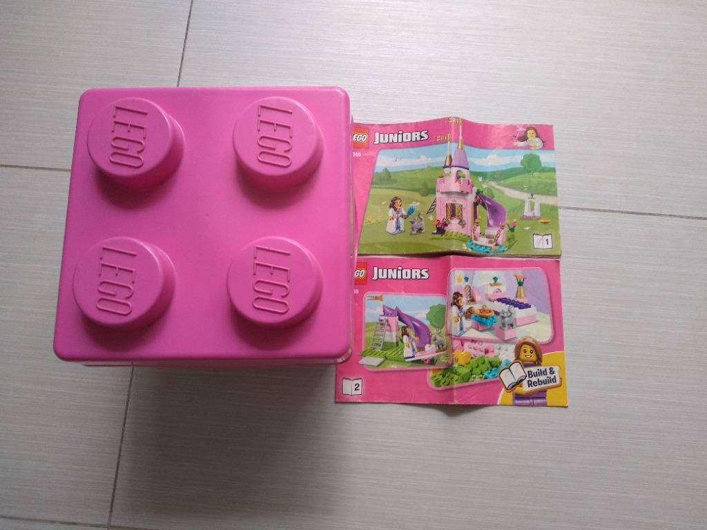 Lego juniors princess play castle outlet bucket 10668