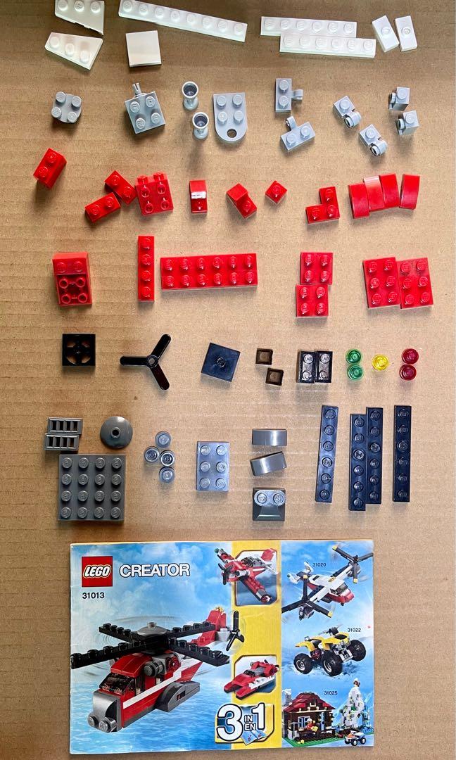 Lego Creator Red Thunder 31013, Hobbies & Toys, Toys & Games on Carousell