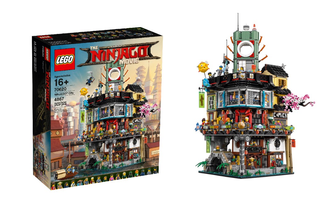 Lego Ninjago City 70620 (4867 pieces) - Discontinued model., Hobbies ...