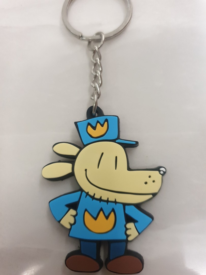 Dog man keychain outlet