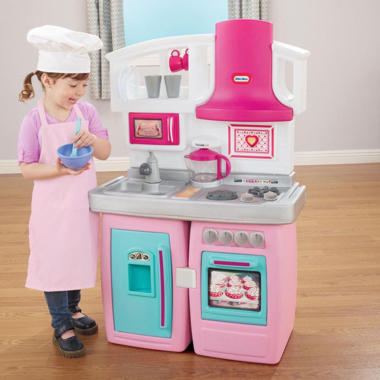 Little tikes kitchen sales pink