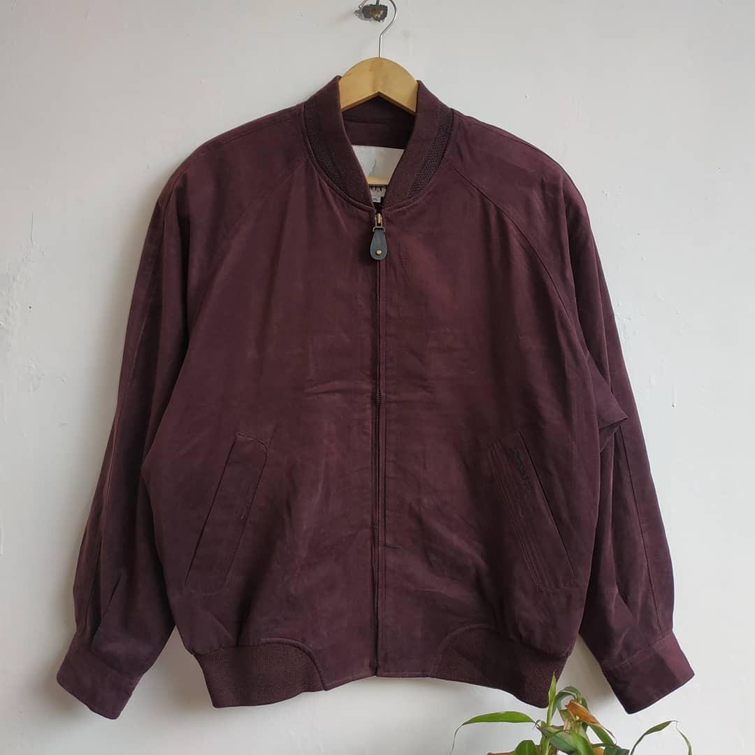 London fog top suede jacket