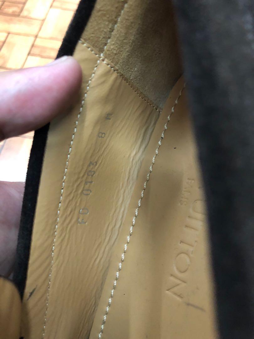 Louis Vuitton Suede Leather Dress Shoes Tassels(8 UK), Men's Fashion,  Footwear, Dress Shoes on Carousell