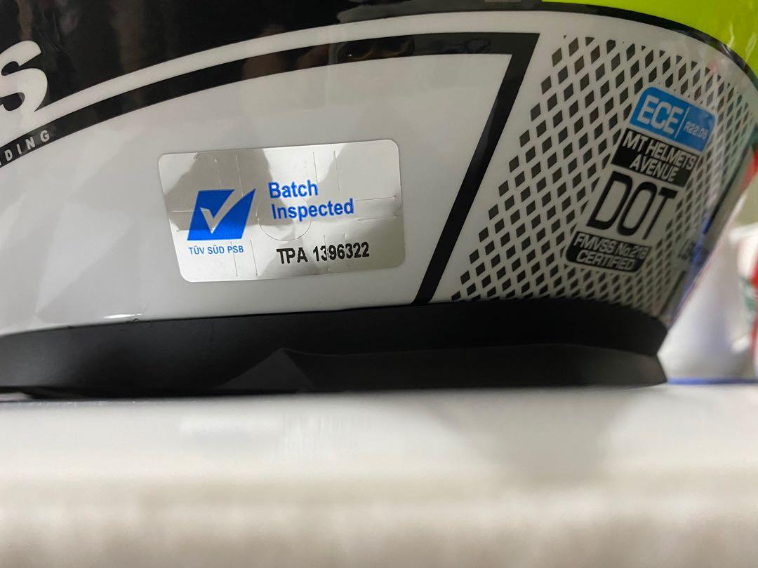 LTA approved helmet L size, Motorcycles, Motorcycle Accessories on