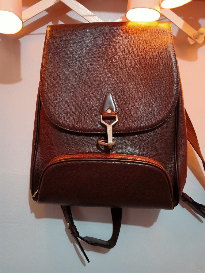 BOLSA LOUIS VUITTON TAIGA CASSIAR BACKPACK VINHO ORIGINAL – Gringa