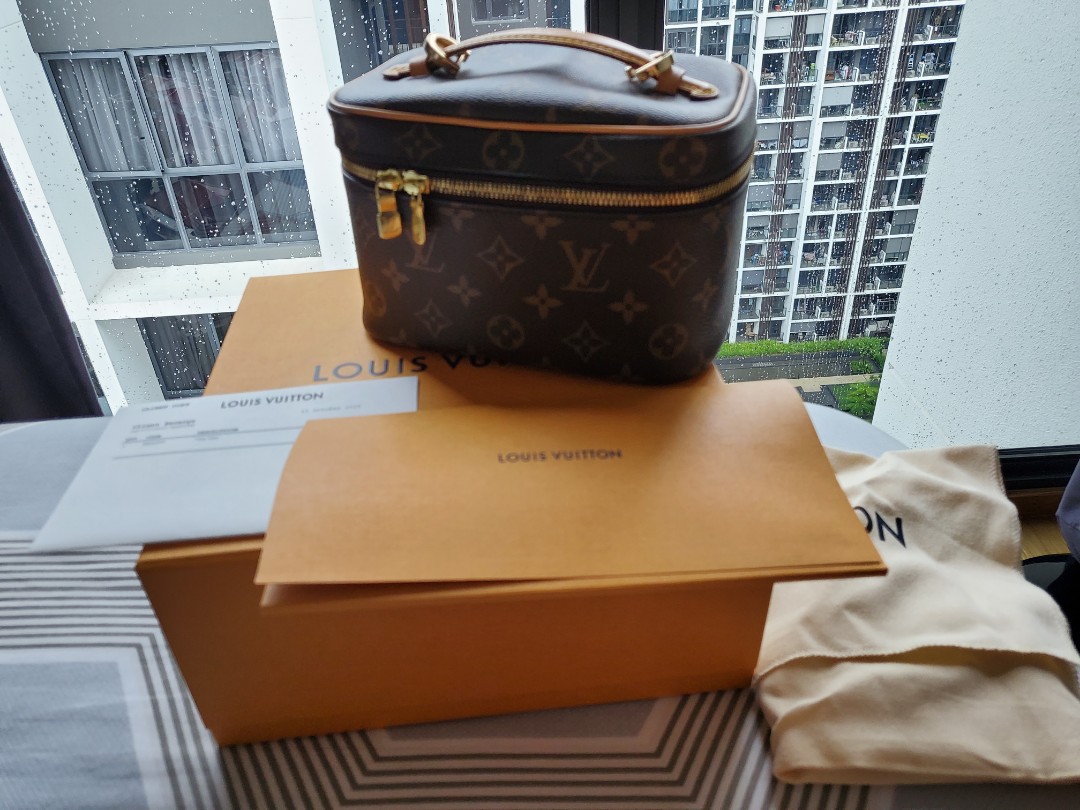 LV NICE MINI TOILETRY POUCH, Luxury, Bags & Wallets on Carousell