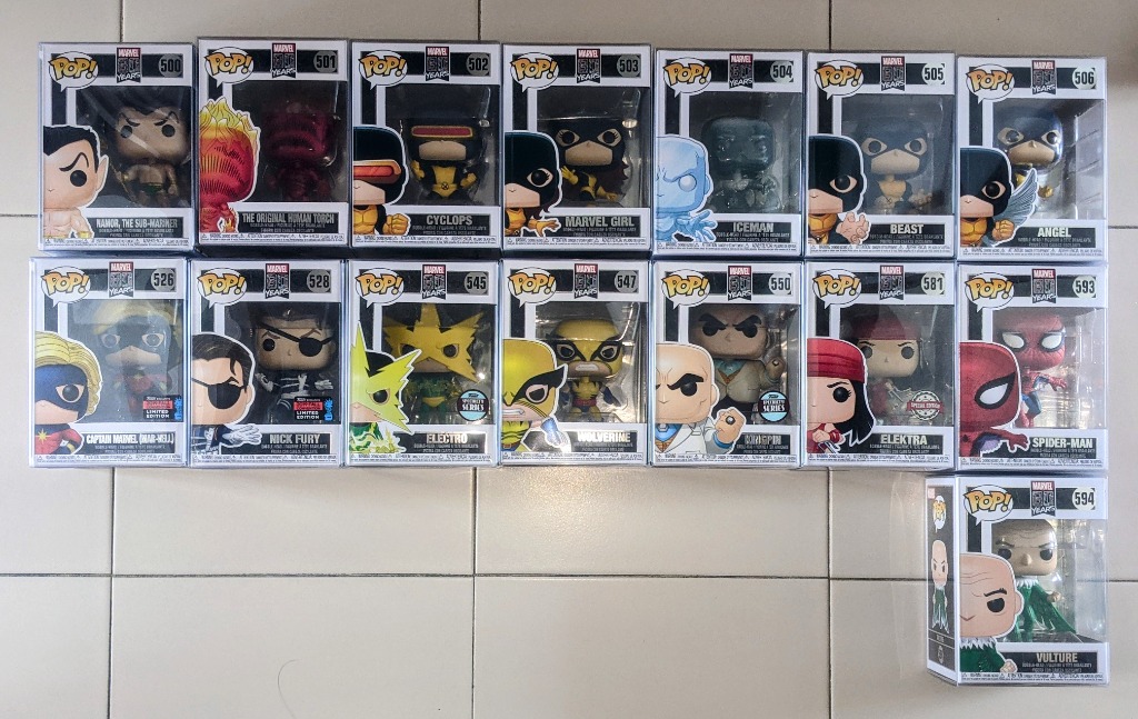 Marvel 80 years funko clearance
