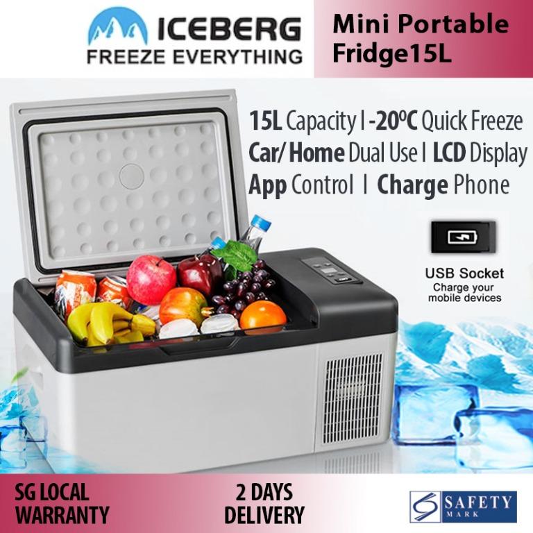 Mini Portable Fridge Refrigerator Alpicool 15L/22L/30L/ 40L/50L Car ...