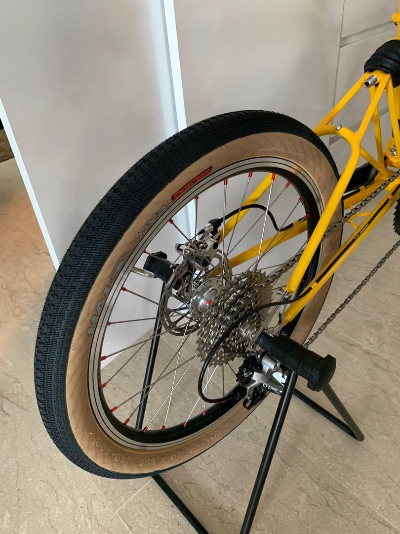 Moulton XTB camel yellow Sports Equipment Bicycles Parts Bicycles on Carousell