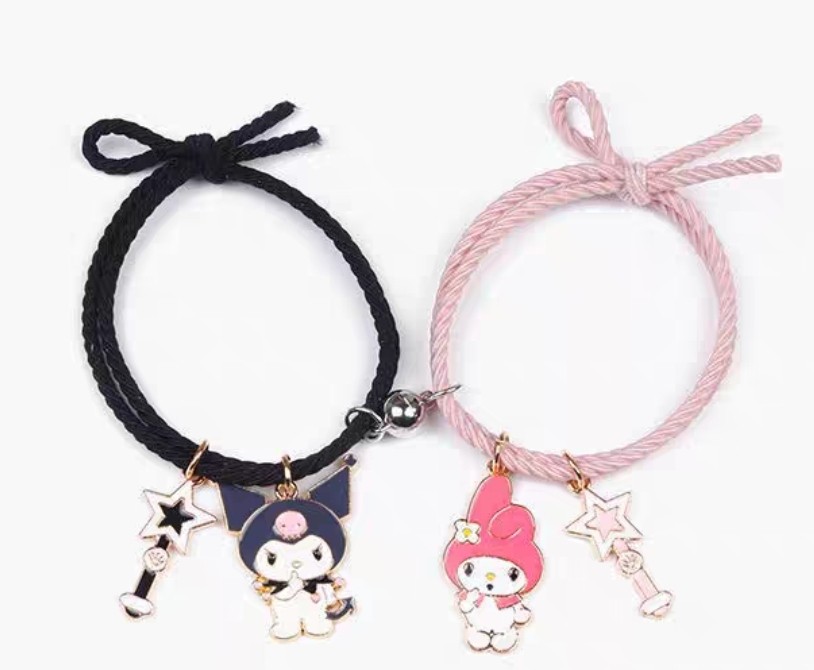 My melody and kuromi necklace clearance