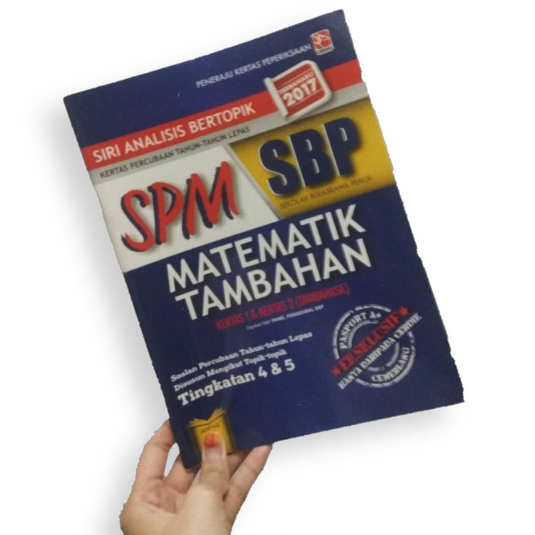 Nego Spm Addmath Sbp Books Stationery Books On Carousell