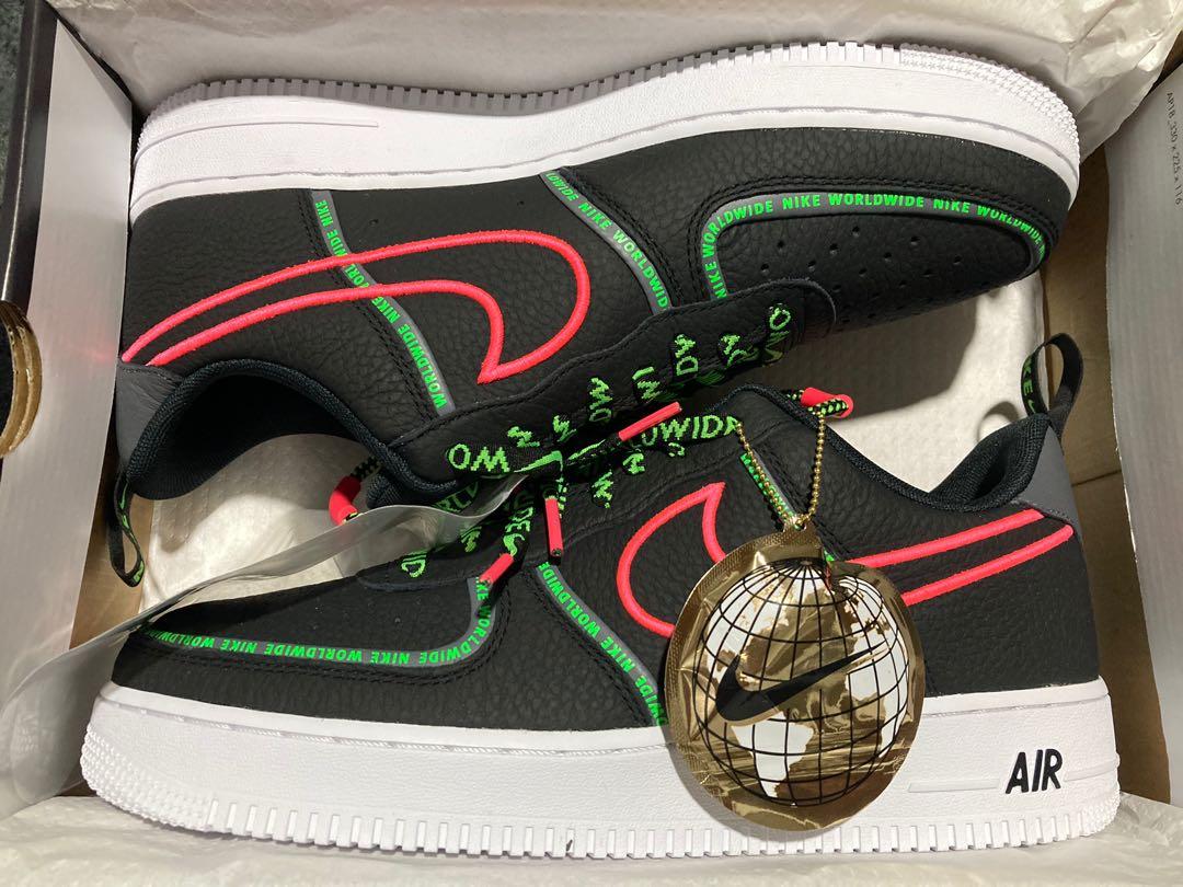 Nike Air Force 1 '07 Premium Worldwide Pack - Black Green Strike 2020 for  Sale, Authenticity Guaranteed