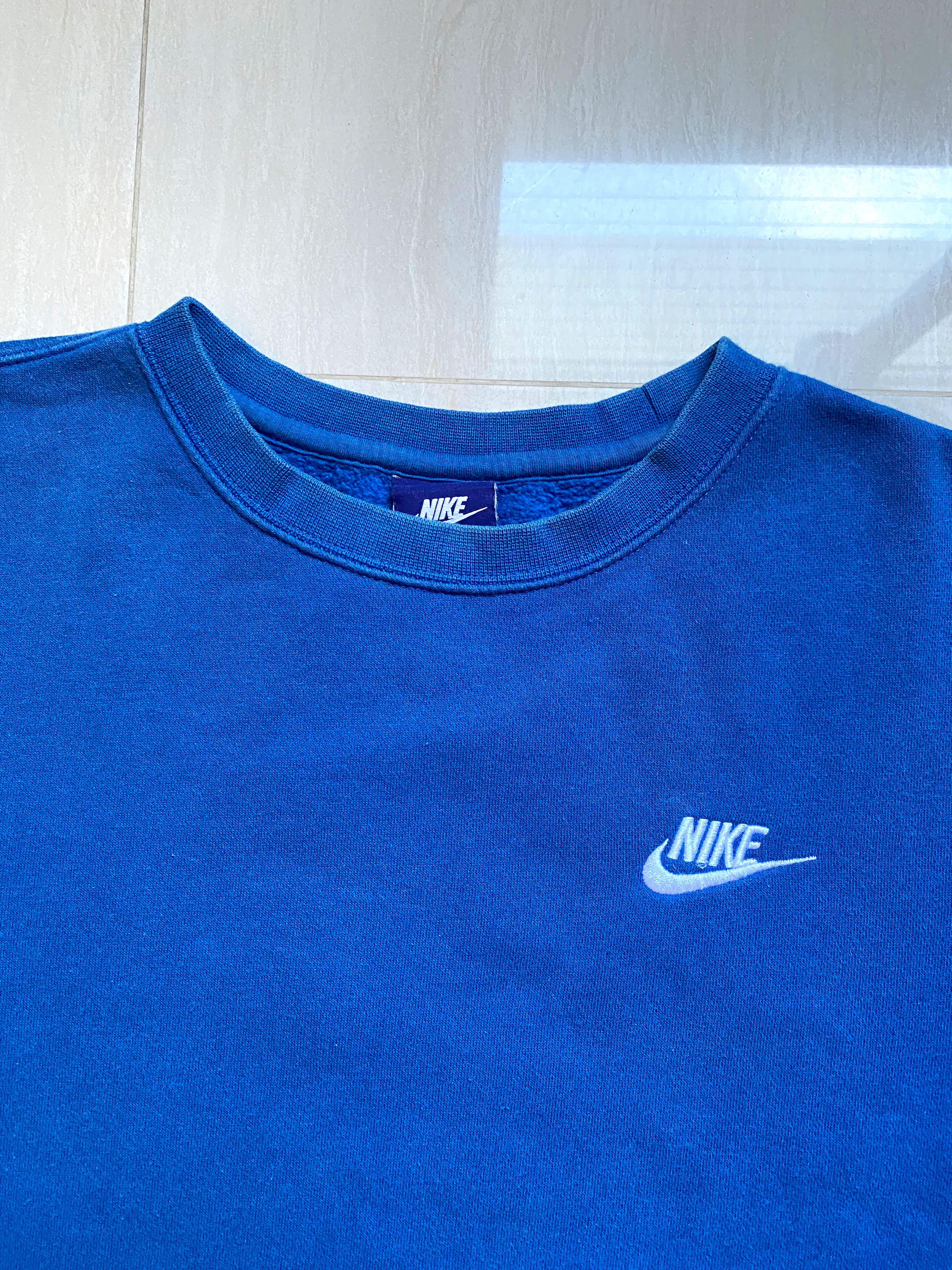 blue mens nike sweatshirt