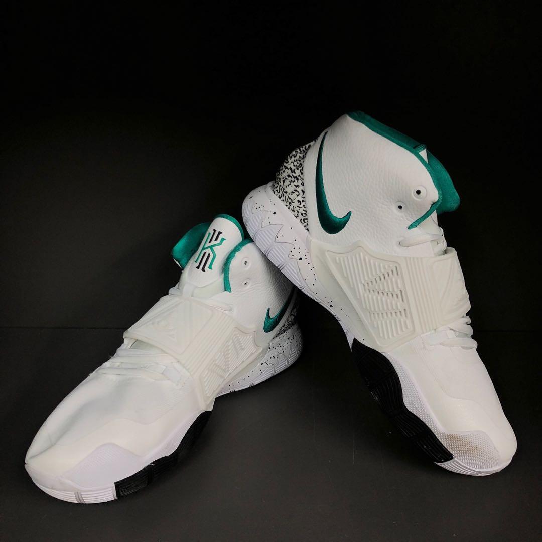 Kyrie white and green best sale
