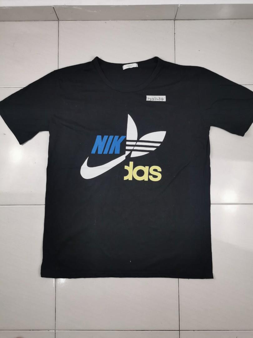 Nike adidas outlet t shirt