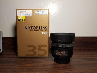 Nikkor AF-S 35mm 1.8G DX w/ freebies (and issues)