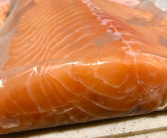 Norwegian Salmon Fillet (Category: Chilled & Frozen Food) located in Mandaluyong City. Submitted by j.a.acct2 (Listing ID 1092173868, Image 2). Description: Norwegian Salmon Fillet Sashimi grade 1300/kg 1 whole slab or can be sliced into 3 Guaranteed fresh, thick, and juicy!.