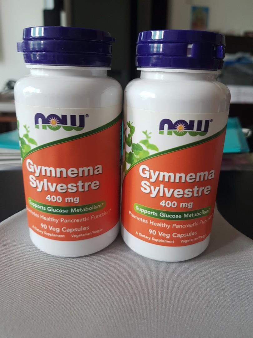 NOW Gymnema Sylvestre 400mg, Health & Nutrition, Health Supplements ...