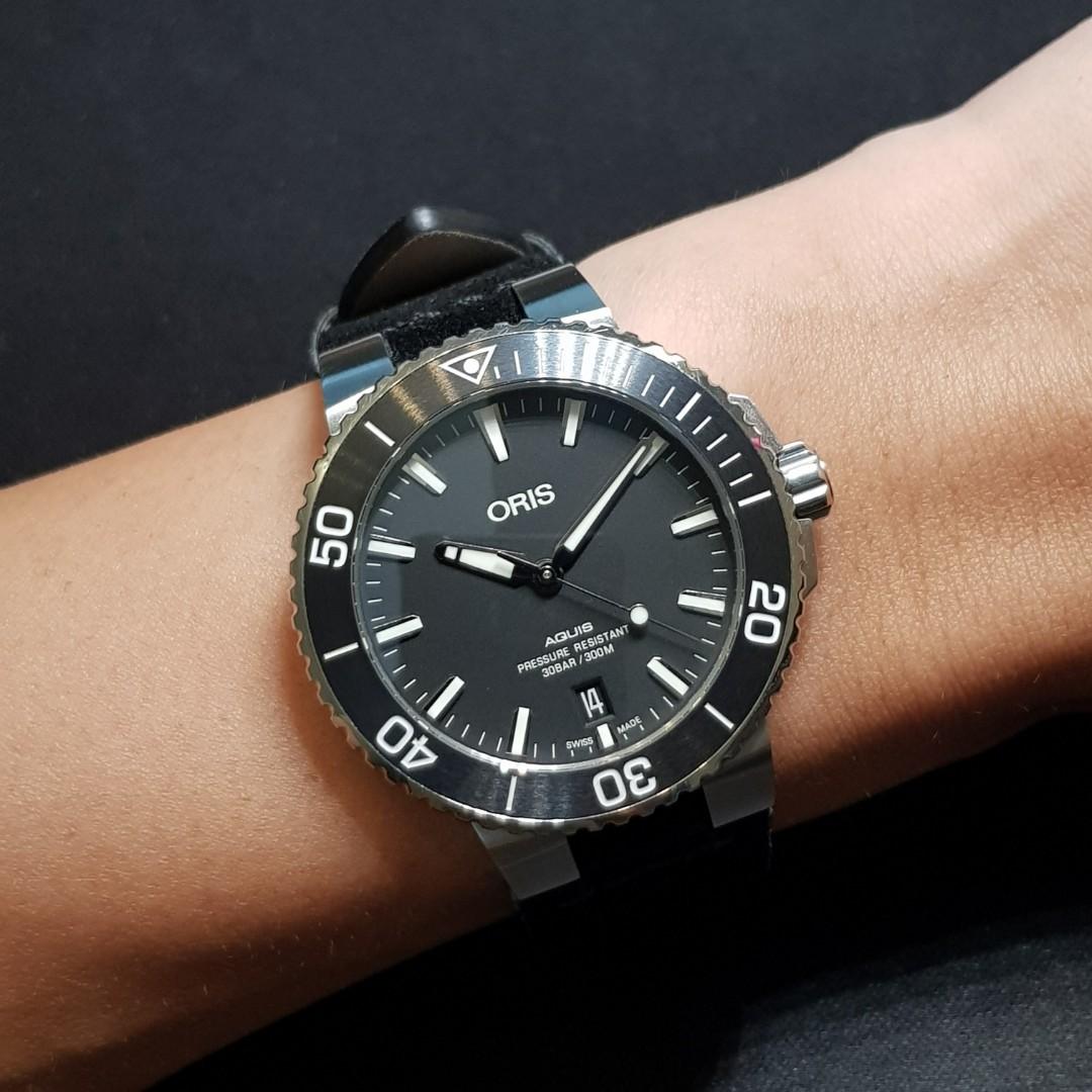 Oris Aquis 39.5mm Men s Fashion Watches Accessories Watches
