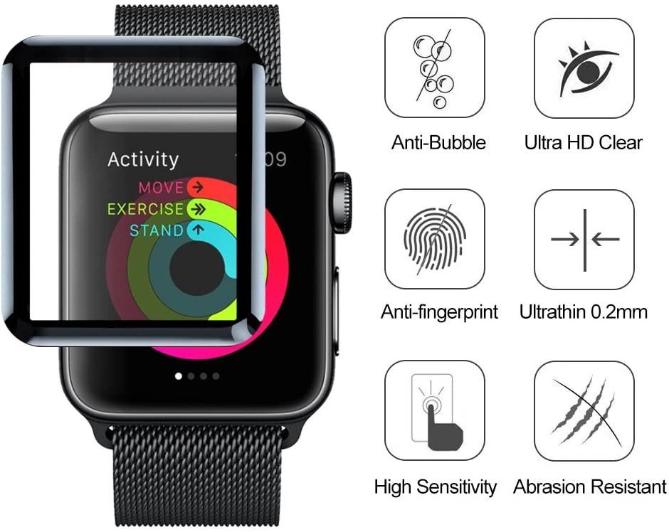 PackagingNew Dalinch Tempered Glass Screen Protector for iWatch