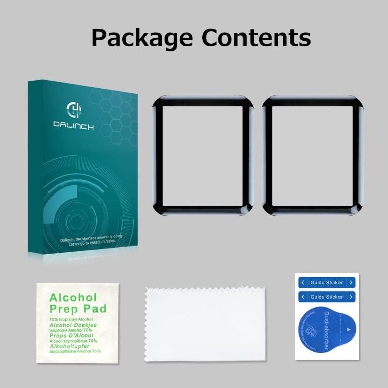 PackagingNew Dalinch Tempered Glass Screen Protector for iWatch