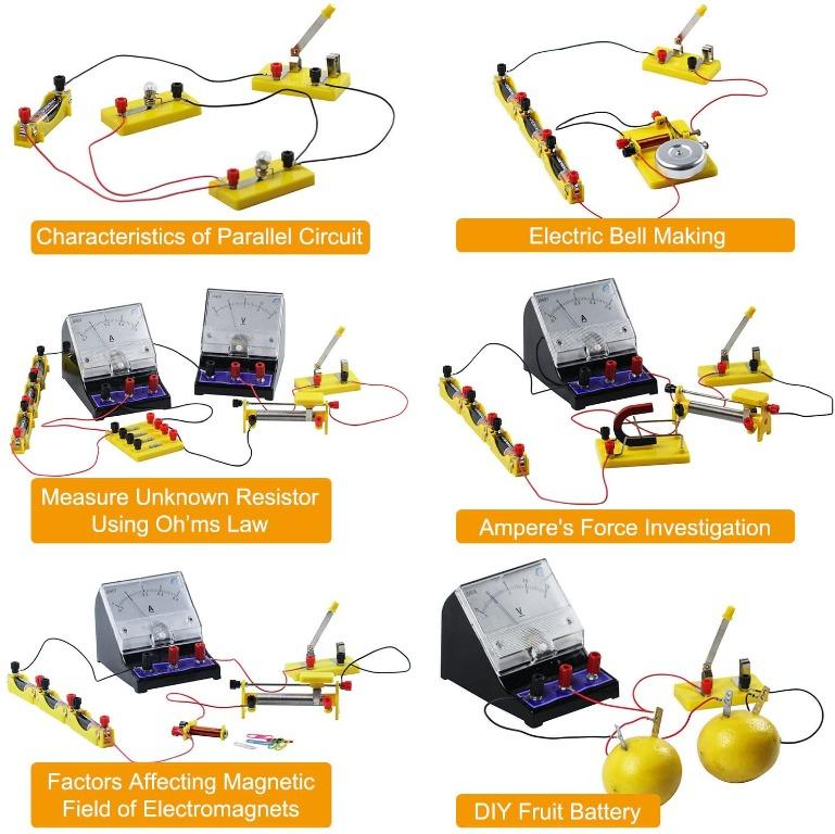 (PackagingNew)Teenii STEM Physics Science Lab Basic Circuit Learning ...