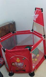 Playpen pool balls