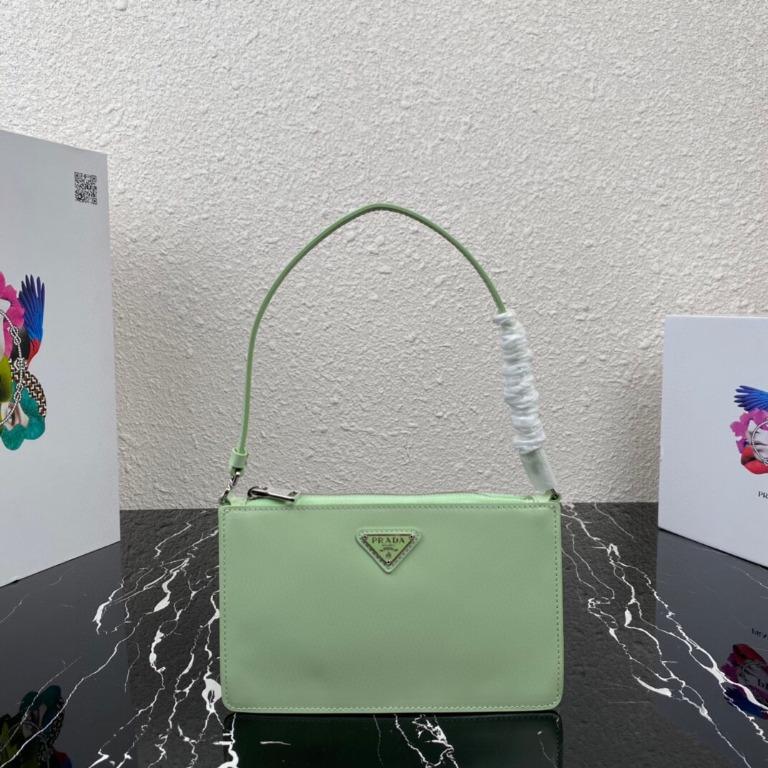 PRADA Nylon and Saffiano leather mini bag, Women's Fashion, Bags & Wallets,  Purses & Pouches on Carousell