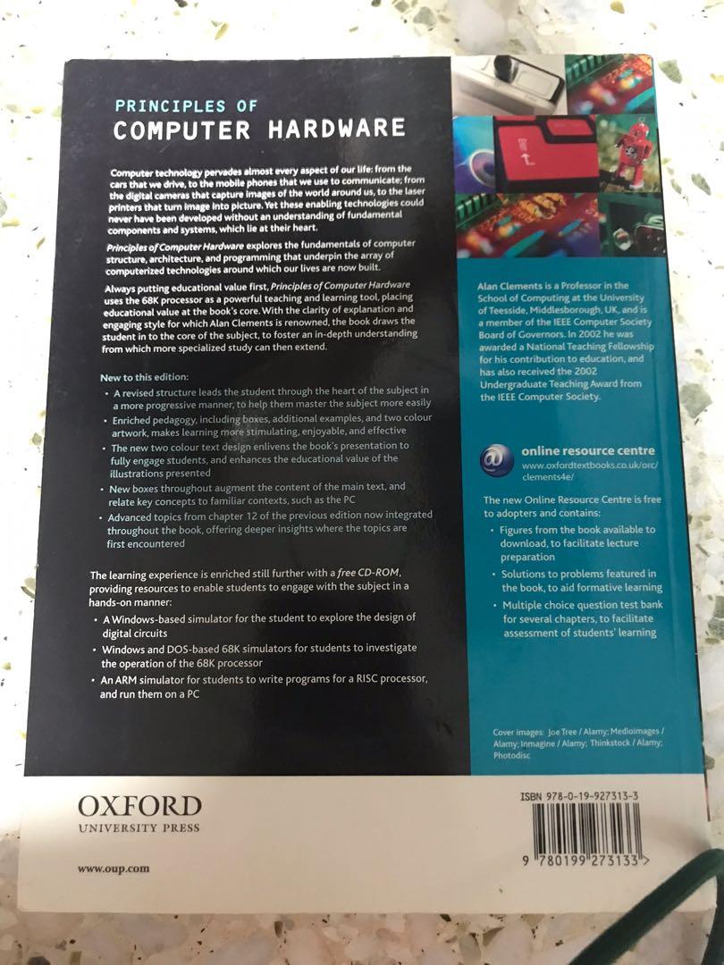 Book Principles Of Computer Hardware, Hobbies & Toys, Books