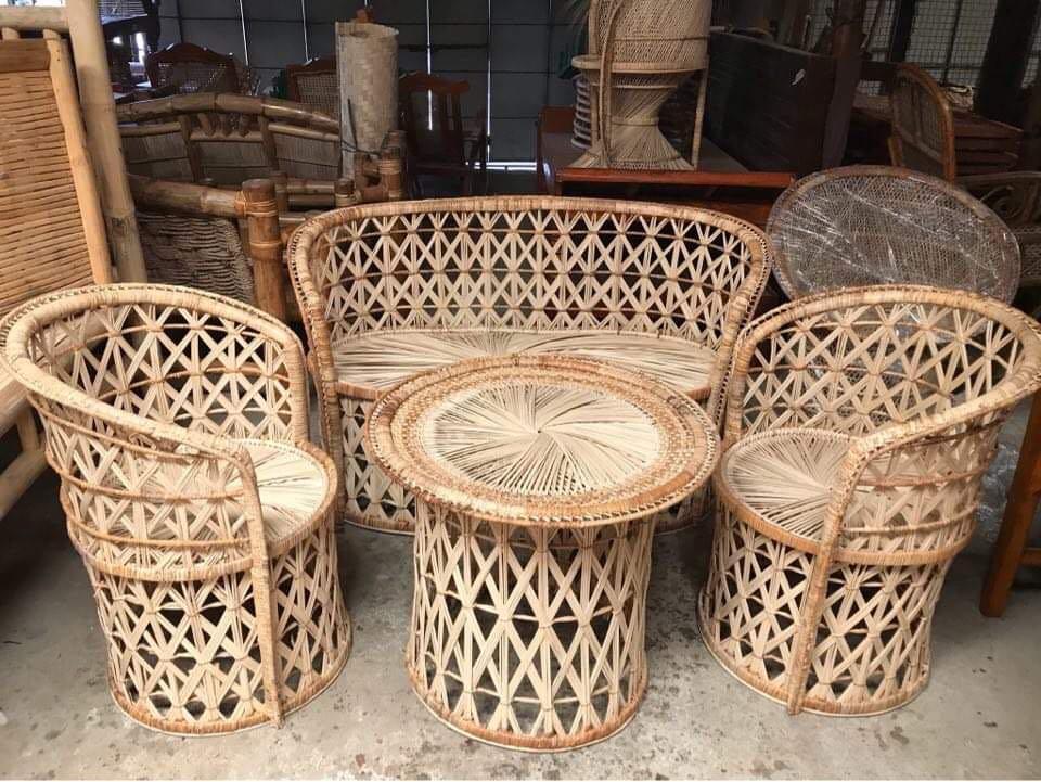 Rattan Buri SALA set (Category: Sofas) located in Paranaque City. Submitted by FLess.ph (Listing ID 1092176534, Image 1). Description: Rattan BURI SALA SET 2 New Arrival design!!! Dimension ( inches ) TABLE 29” top table 25” height SMALL CHAIRS 25” width body 18” seat to floor 34” top to floor LONG CHAIR 54” length 21” width 18” seat to floor 34” top to floor Grab yours now for php 16800 only!!! #homebuddies #HomeBuddiesBudol #homebuddiesph #ratt
