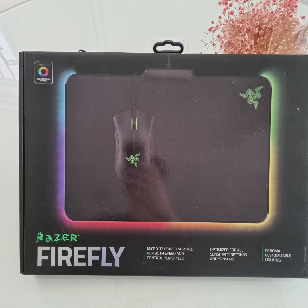 Razer Firefly Micro Textured Surface Mousepad, Computers & Tech, Parts