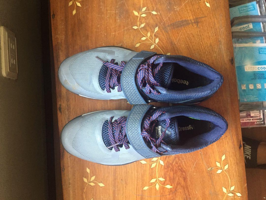 Reebok Crossfit Lifter shoes (Category: Sneakers) located in Mandaluyong City. Submitted by lmsbernad (Listing ID 1092197619, Image 1). Description: US Size 9 Barely Used; Good condition .