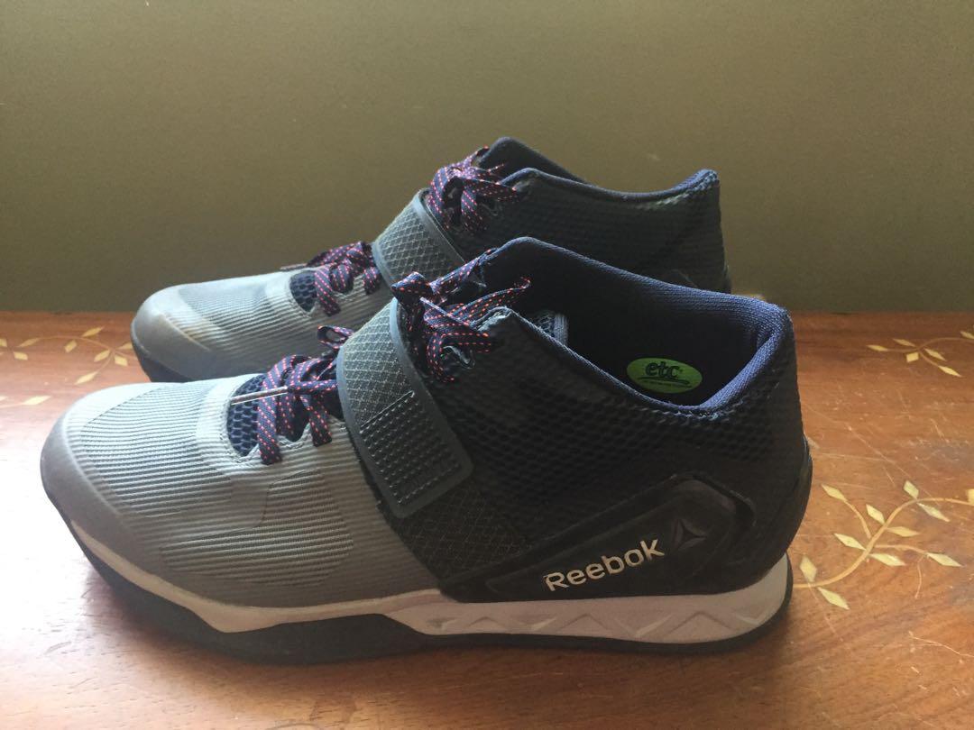 Reebok Crossfit Lifter shoes (Category: Sneakers) located in Mandaluyong City. Submitted by lmsbernad (Listing ID 1092197619, Image 3). Description: US Size 9 Barely Used; Good condition .