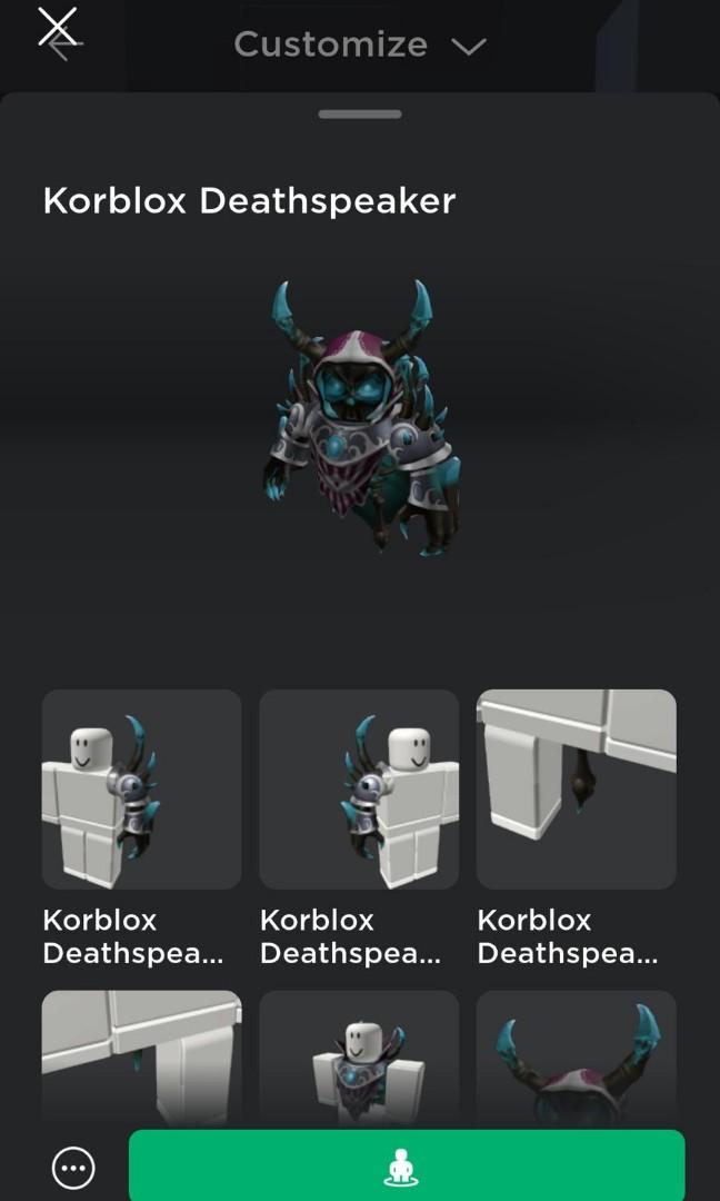 Korblox Deathspeaker - Roblox