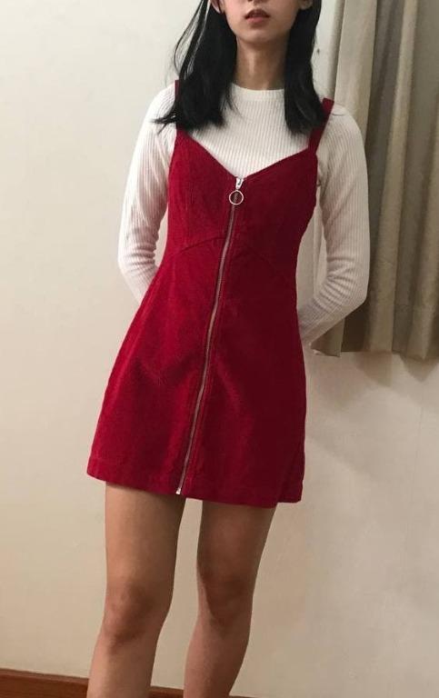 BNWT Burgundy Cherry Wine Vintage Corset style Red Ribbed Y2K