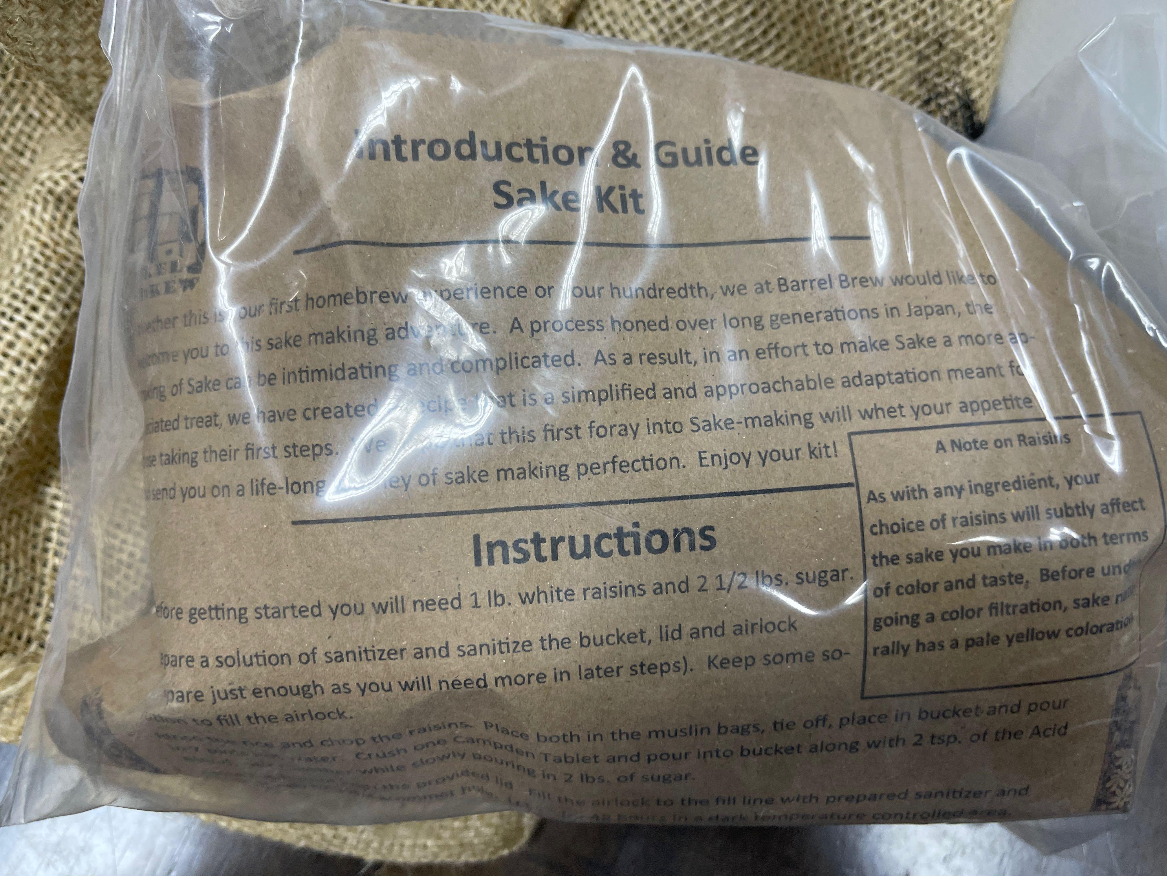 DIY Sake Brewing kit, Everything Else on Carousell