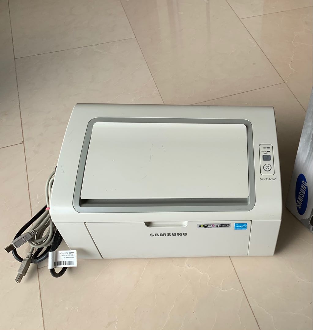 Samsung Ml 2165w Wireless Monochrome Laser Printer Computers Tech Printers Scanners Copiers On Carousell
