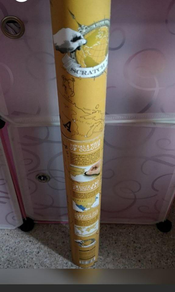 scratch map (Category: Travel & Holiday Guides) located in Singapore. Submitted by xfrenchfries (Listing ID 1092200831, Image 2). Description: brand new!.