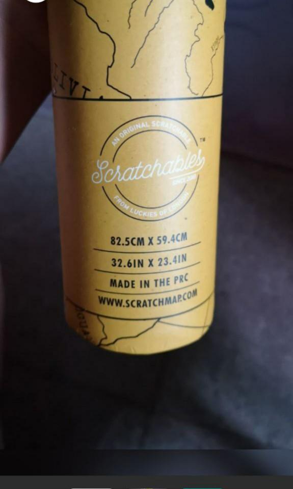 scratch map (Category: Travel & Holiday Guides) located in Singapore. Submitted by xfrenchfries (Listing ID 1092200831, Image 3). Description: brand new!.