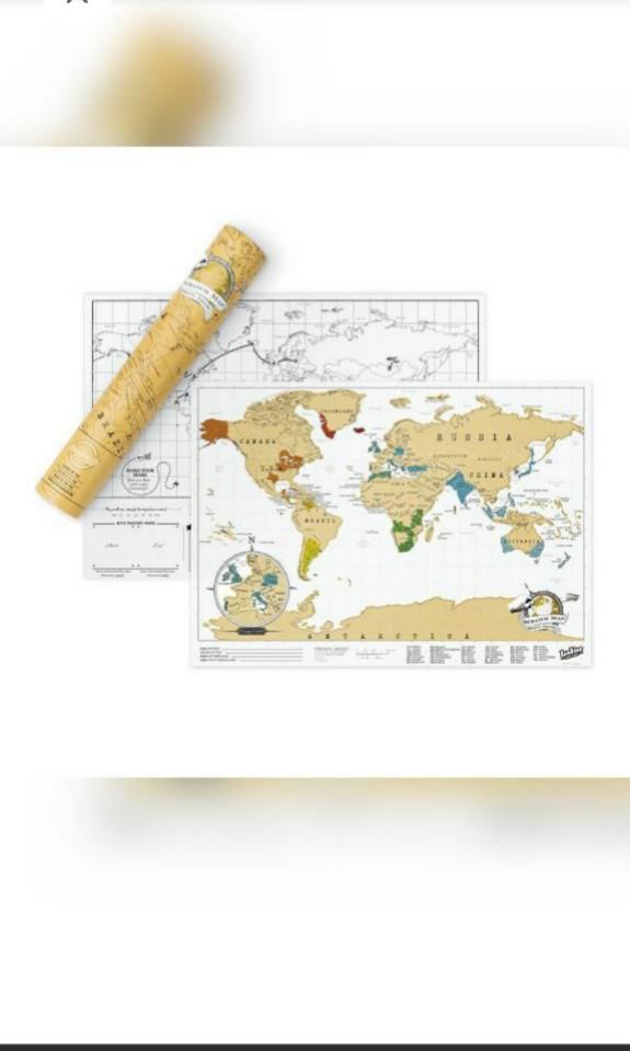 scratch map (Category: Travel & Holiday Guides) located in Singapore. Submitted by xfrenchfries (Listing ID 1092200831, Image 1). Description: brand new!.