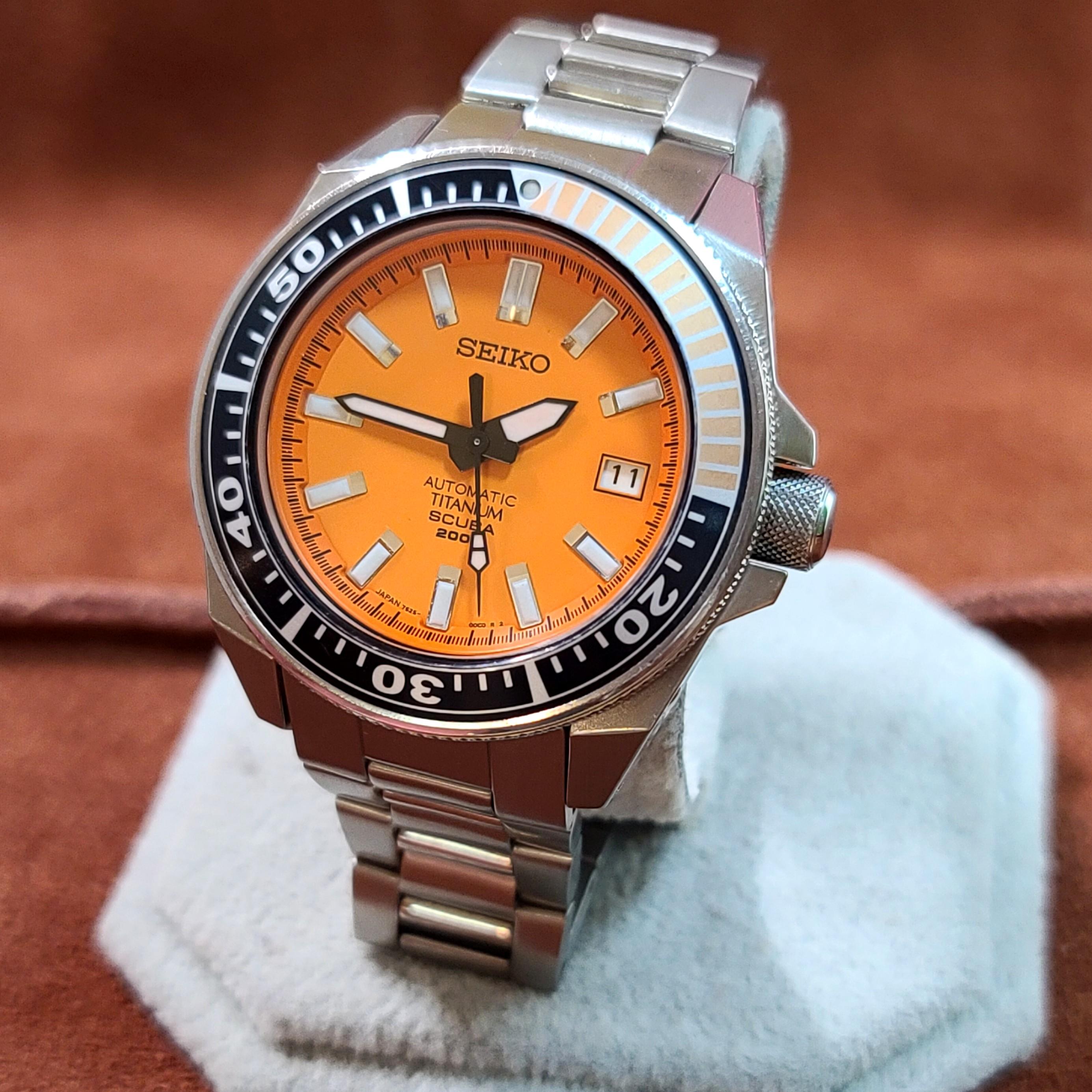 Seiko Titanium Scuba 200m SBDA005