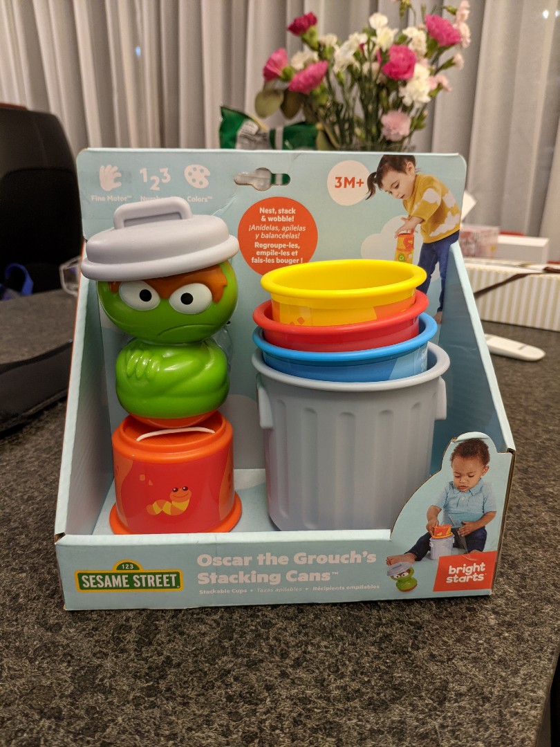 Sesame street clearance stacking cups