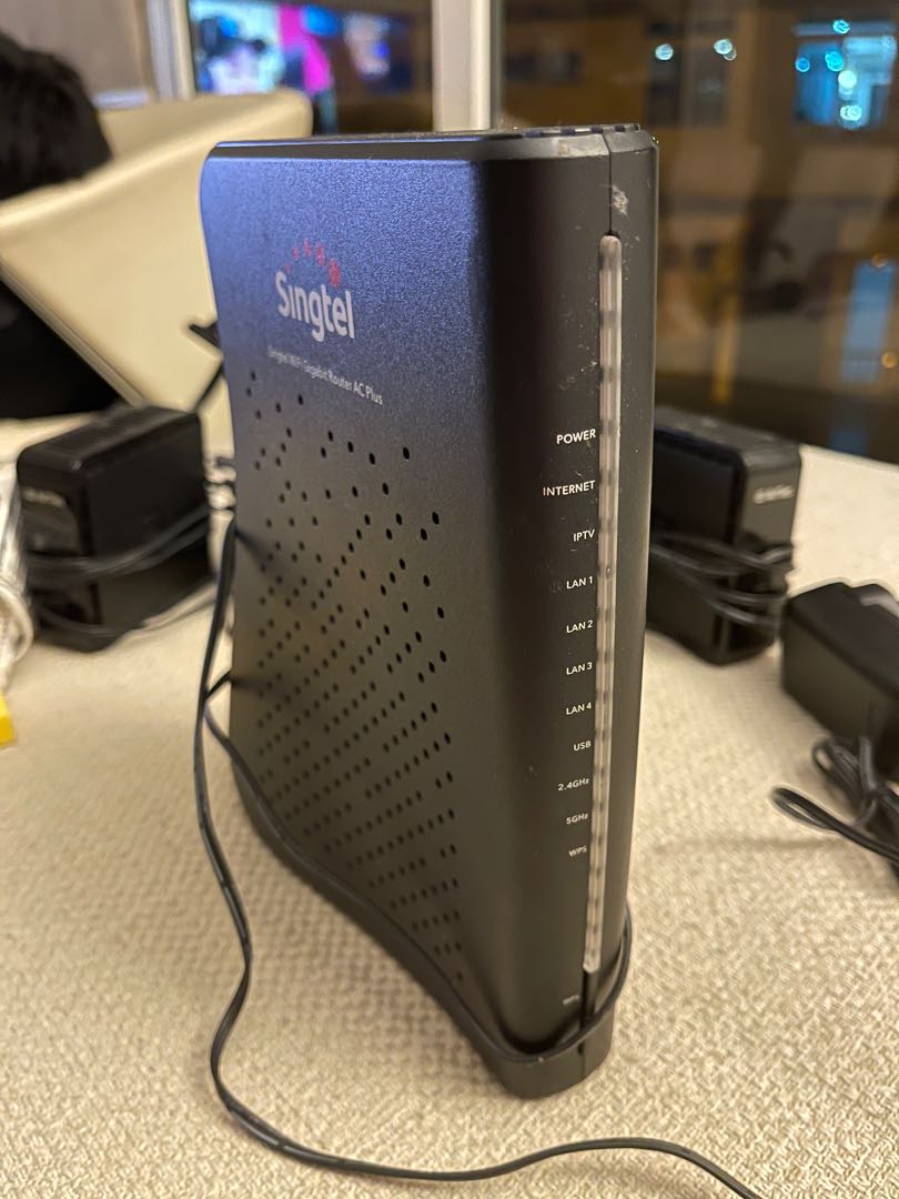 Singtel WiFi router, Computers & Tech, Parts & Accessories, Networking ...
