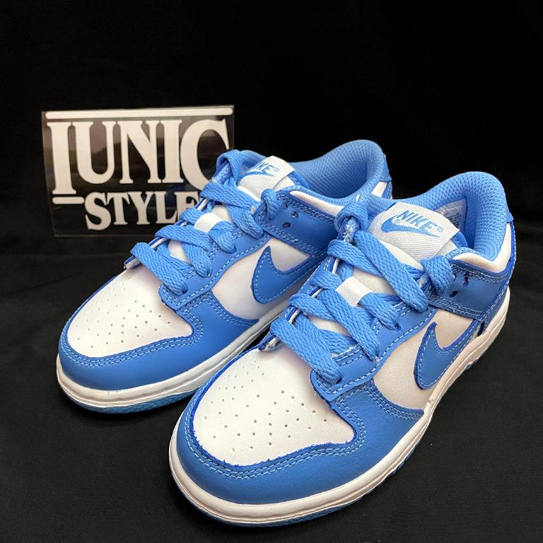 [Size 12C/11.5UK/18CM] Nike Dunk Low University Blue | Cute Little Younger  Kids, Pre School, (PS) Children, Boys Girls Shoes, Unisex Skate Hypebeast  ...