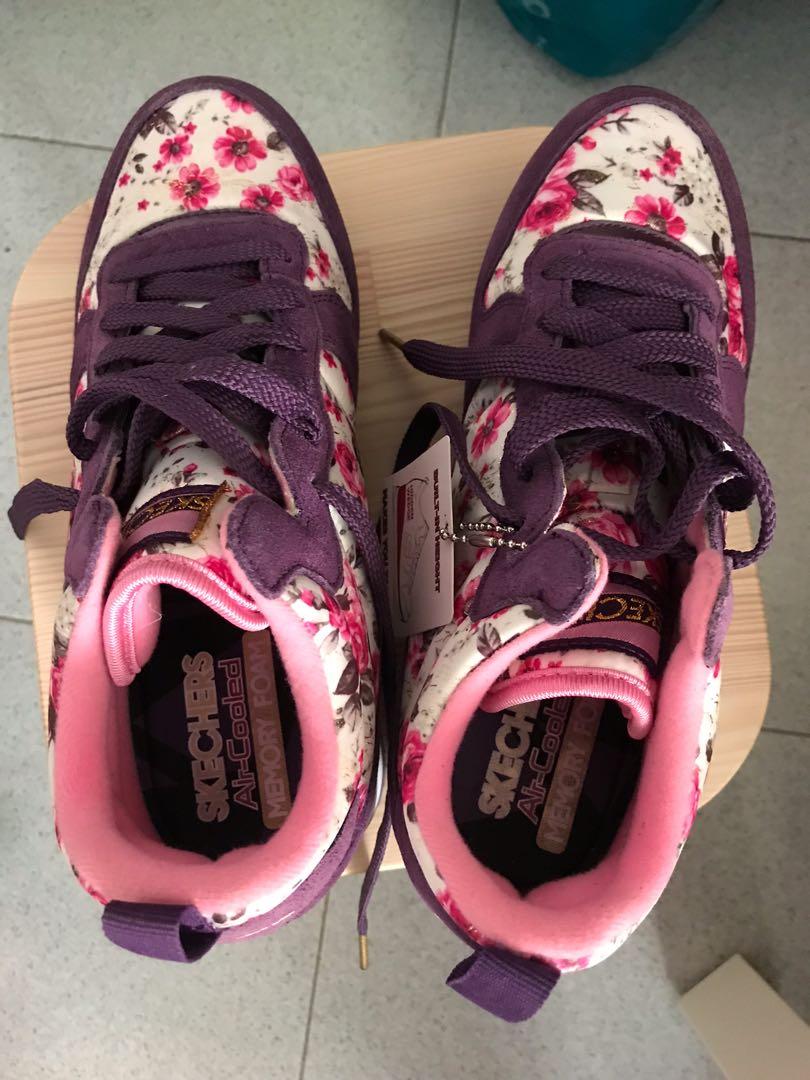 Skechers Floral shoes Women s Fashion Footwear Sneakers on