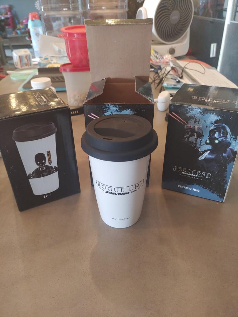 Tazza Star Wars Rogue One - Ufficiale Disney - Tazza Per Bevande Calde Con Manico Scolpito