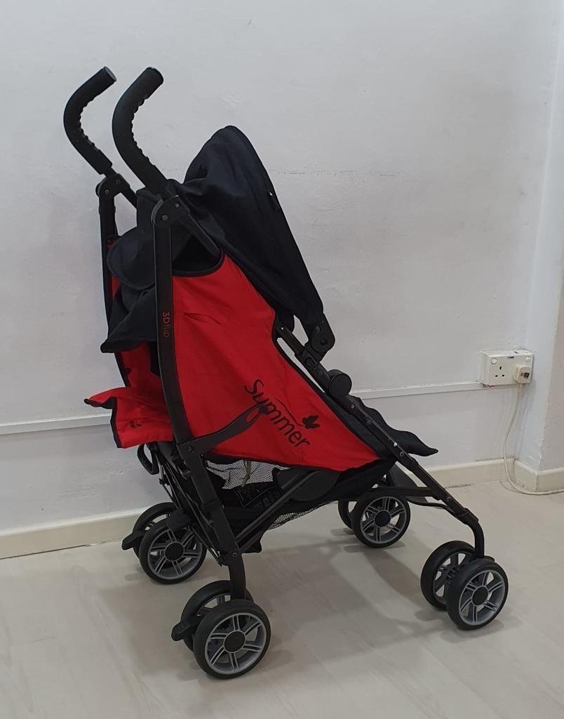 Summer 3D flip convenience stroller, Babies & Kids, Going Out